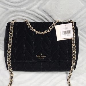 ❌SOLD❌ Kate Spade Velvet Quilted Emelyn